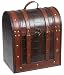 Kitchen & Housewares : True Fabrications Antique Wood Wine Box Six Bottle Wine Holder