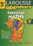 Aide-Mémoire : Exercices de maths, 5ème