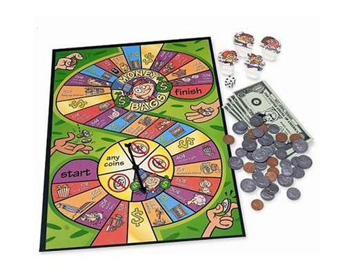 Childrens Toyshop  Toys : Learning Resources Money Bags A Coin Value Game