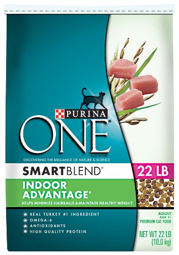 Image of Purina One Cat Indoor Advantage Cat Food, 22-Pound