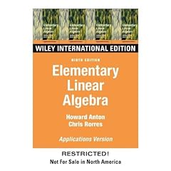 Elementary Linear Algebra. With Applications: WITH Applications (Taschenbuch)