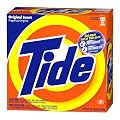 Tide Powder Detergent, Original Scent, Case Pack, Two - 120 Load Boxes (240 Loads)