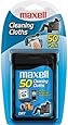 Maxell CD-305 CD Cleaning Cloths, 50 Pack