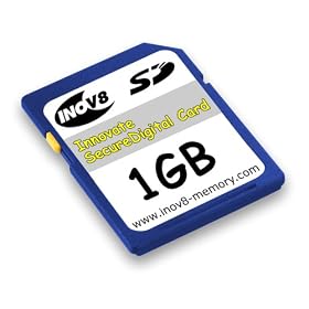 Inov8 Secure Digital 1GB SD Card