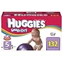 Huggies  Snug & Dry High Count Diapers, Size 5, 132 Diapers
