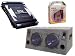 Pyle Full Amplifier/Subwoofer/Installation Package for Car/Truck/SUV -- PLA2200 2-Channel 1400w Bridgeable Mosfet Amplifier + PLHB10 Dual 10 800W Hatchback Speaker Cabinet + PLAM14 20 Ft. 8 Gauge 1000w Amplifier Hookup For Battery Head Unit and Speakers Installation Kit