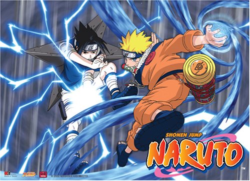 Naruto: Rasengan VS Chidori Wall Scroll GE9793