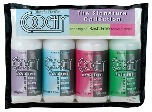 Coochy Shave Creme Smooth And Sexy Body 4 Bottle Sampler.