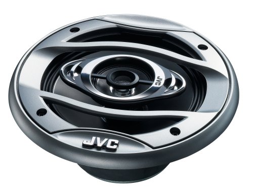 JVC CS-HX647X 6.5-Inch 4-Way Coaxial Speaker (Pair, Black)