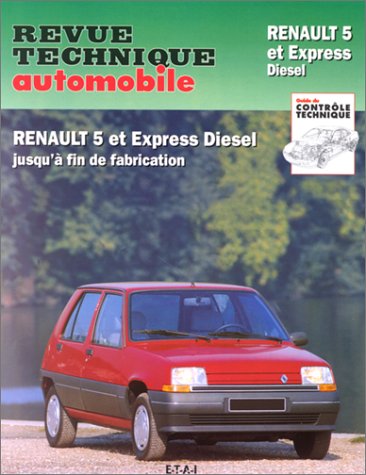 Revue Technique Automobile, CIP 480.5 : Renault 5 et express diesel