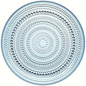 (Set of 4) Iittala Kastehelmi Plate Light Blue 9.75 x 1 by Iittala Kastehelmi