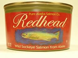 Redhead Wild Alaskan Sockeye Salmon 7.5oz. can