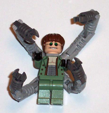 Lego Spider-Man 2 Dr. Octopus Doc Ock 2 Figure
