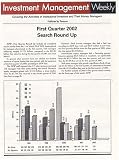 Investment Management Weekly