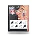 NFL Carolina Panthers Face Tattoos, 8-Piece Set