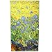 100% Satin Charmeuse Silk Van Gogh's 