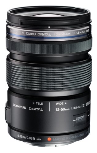 Olympus M.Zuiko Digital ED Objektiv (12-50mm 1:3.5-6.3 EZ) schwarz Preisvergleich
