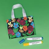 Velvet Bug Tote Craft Kit (Makes 12)
