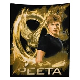 The Hunger Games Movie polar Fleece Peeta: Toys &amp; Games