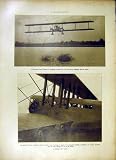 複葉機の Farman の平和飛行機の Chirurgie の閲覧席 1919 年 閲覧