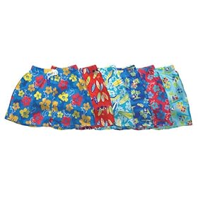 iPlay Re-usable Boys Swim Trunks w/Diaper - Hawaiian Print
