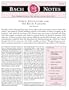 American Bach Society Membership