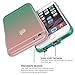 iPhone 6s Case,CLONG iPhone 6 6s Cover Colorful Clear Shell Slim Case Translucent Impact Resistant Flexible TPU Soft Bumper Case Protective Shell for Apple iPhone 6/6S 4.7 inch(Gradient Mint)
