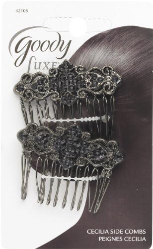 Goody Classics Metal Domed Barrette, 2 Count by Goody Luxe
