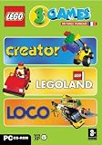 Lego 3 Games : Creator - Legoland - Loco