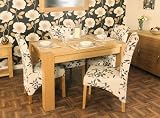 Aston Solid Oak Dining Table (4 Seater) Baumhaus