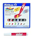 Pelikan 917302 - Faserschreiber dick 8 Stueck in Plastiketui