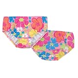 Sun Smarties Girls Swim Diaper FLORAL 12 MOS.