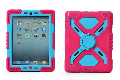 Pepkoo ipad mini 1& 2 case plastic kid proof extreme duty dua…