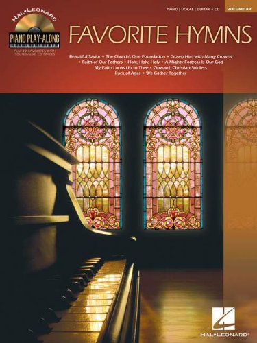 FAVORITE HYMNS - PIANO PLAY-ALONG VOLUME 89 (CD/PKG)