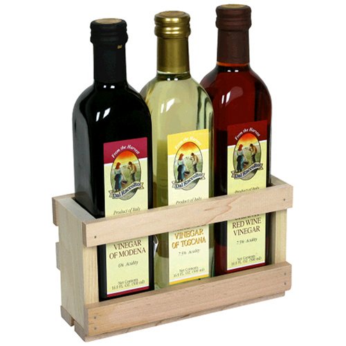 Dal Raccolto Vinegar Gift Packs, Chianti, Balsamic And Tuscany, 3-Count, 2-Liter Bottles by Dal Raccolto