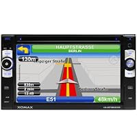 XOMAX XM-2DTSBN6000 Autoradio Naviceiver