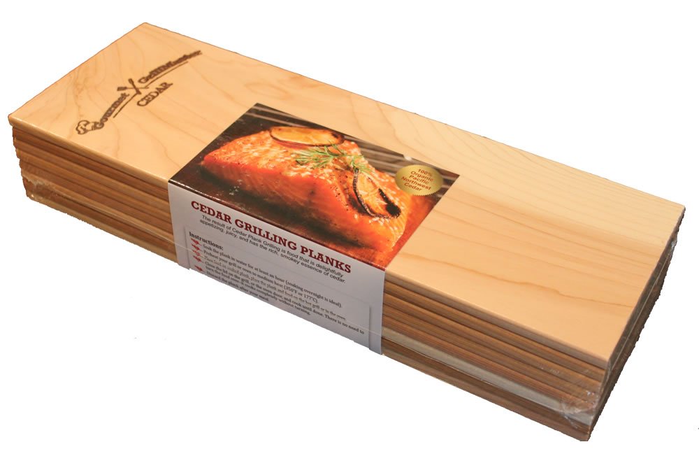 Amazon.com : Cedar Grilling Planks - Extra Long (8 Pack) - Organic ...
