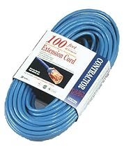 Coleman Cable 02469 14/3 100-Foot Hi-Visibility/Low-Temperature Outdoor Extension Cord