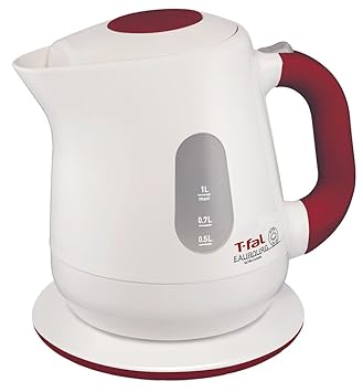 【クリックで詳細表示】T-fal 電気ケトル フォブール レッド 1L KO3505JP： ホーム＆キッチン