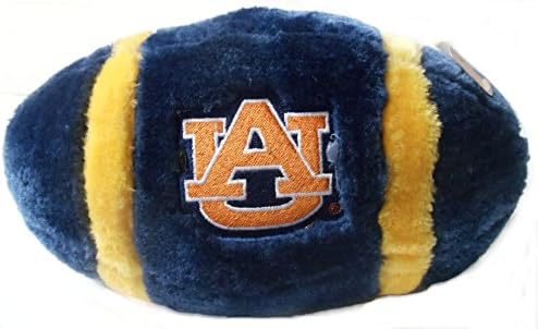 NCAA College Football AUBURN TIGERS Team 11" Plush Football with Embroidered Laces and Team Logo