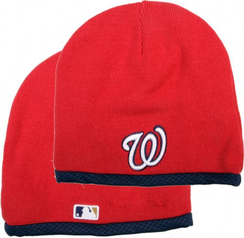Washington Nationals AC Performance Therma Base On Field 2010 Knit Hat