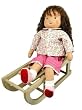 European Waldorf Doll Sled