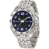 Armitron Men's 20/4814BLSV Analog-Digital Blue Dial Silver-Tone Bracelet Watch