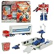 Transformers Universe 25th Anniversary Transforming Optimus Prime Action Figure with Trailer, DVD & sound Effects!