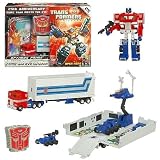Transformers Universe 25th Anniversary Transforming Optimus Prime Action Figure with Trailer, DVD & sound Effects!