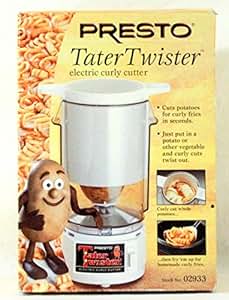 Amazon.com: Presto Tater Twister Electric Curly Fry Cutter: Slicers