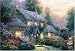 Thomas Kinkade Juliannes's Cottage, leuchtet im Dunkeln, Puzzle 500 Teile