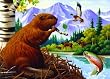 Beaver Lookout (20 Piece Tray Puzzle) Beaver Lookout (20 Piece Tray Puzzle)