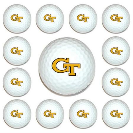 Georgia Tech Yellow Jackets Ncaa Dozen Golf Ball Pack