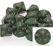 Chessex Speckled Golden Recon 7 piece dice set